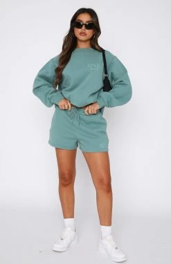 Made You Smile Lounge Shorts Teal -whitefox shop 03.11.2213369 c45f244a 6532 4d2c ae20 2dc58a157a11