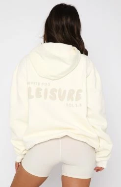 Leisure Series Oversized Hoodie Cream 10 Leisure Series Oversized Hoodie Cream -whitefox shop 03.11.2214053