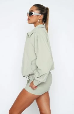 Off Duty Jacket Sage -whitefox shop 05.01.223144