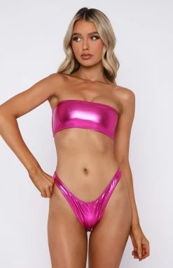 Bermuda Dune Bottoms Metallic Pink -whitefox shop 07.10.224867