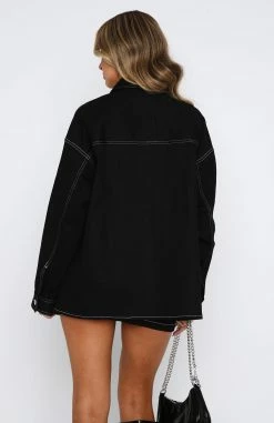 Meet Me Backstage Oversized Jacket Dark Charcoal 9 Meet Me Backstage Oversized Jacket Dark Charcoal -whitefox shop 08.06.2332649