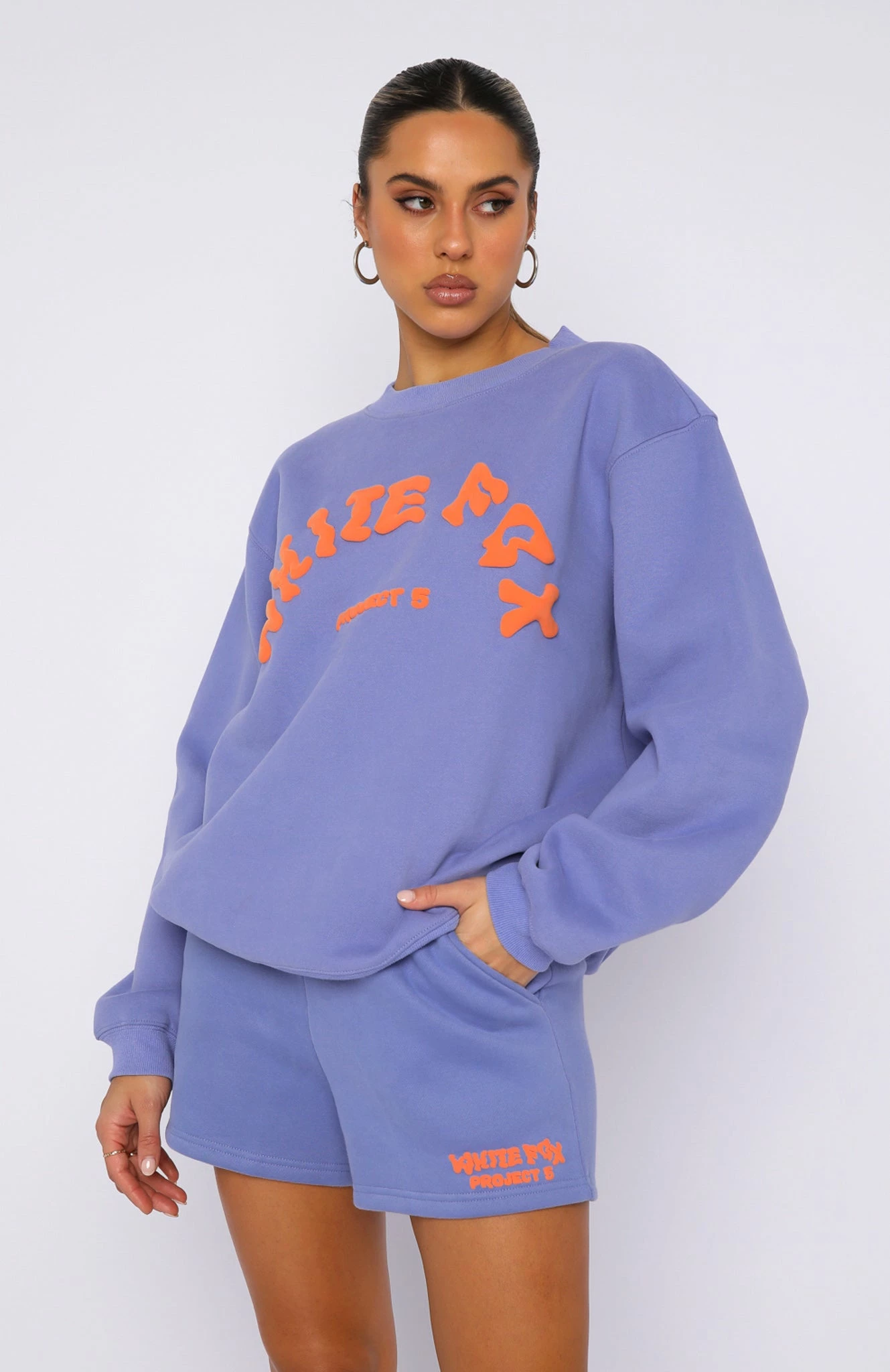 Project 5 Oversized Sweater Grape 4 Project 5 Oversized Sweater Grape - Image 2