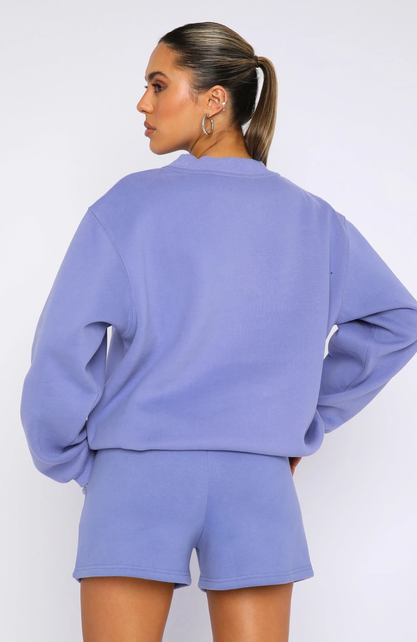 Project 5 Oversized Sweater Grape 6 Project 5 Oversized Sweater Grape - Image 4