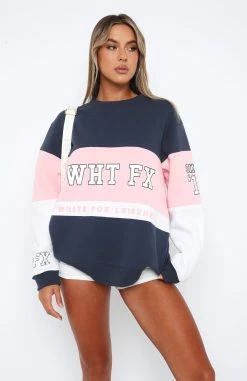 Latest And Greatest Oversized Sweater Mixed -whitefox shop 09.02.237115