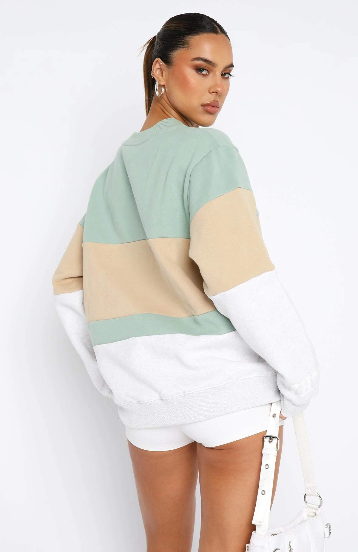 Latest And Greatest Oversized Sweater Sage 6 Latest And Greatest Oversized Sweater Sage - Image 4