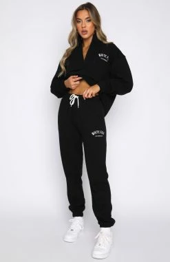 About That Time Sweatpants Black 11 About That Time Sweatpants Black -whitefox shop 11.11.21 1202