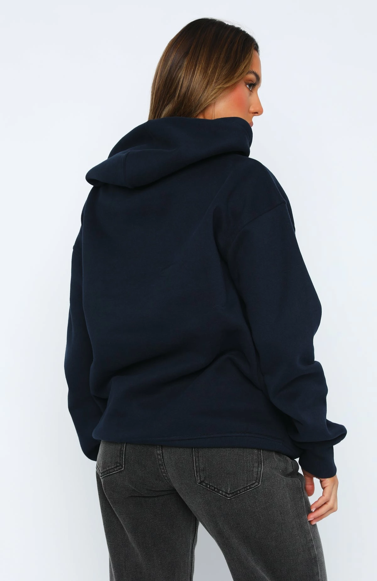 Need To Have It Oversized Hoodie Dark Navy 6 Need To Have It Oversized Hoodie Dark Navy - Image 4