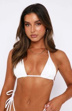 Paradise Found Bikini Top White -whitefox shop 20.10.2210392