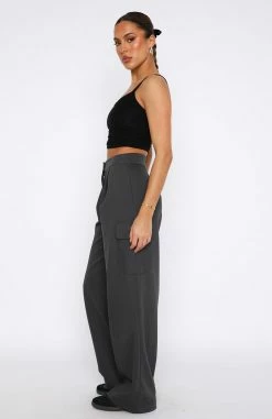 Eyes Closed Pants Charcoal -whitefox shop 22.06.2335531