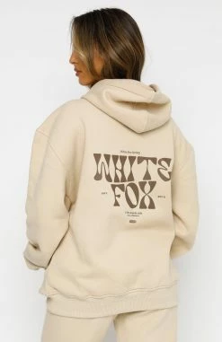 Heartbreak Hotel Hoodie Sand -whitefox shop 23.07.21 1138