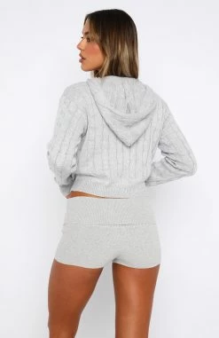 Ski Girl Knit Jacket Grey Marle 10 Ski Girl Knit Jacket Grey Marle -whitefox shop 30.06.2336586
