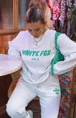 Offstage Sweater Glacier Grey -whitefox shop Abbie