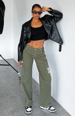 Back On Top Jeans Khaki