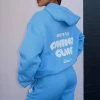 Comfort Club Oversized Hoodie Blissful Blue -whitefox shop COMFORT CLUB HOODIE COMFORT CLUB SWEATPANTS 100823 26