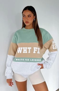 Latest And Greatest Oversized Sweater Sage