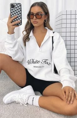 Long Way Home Sweater White -whitefox shop LONG WAY HOME SWEATER 31.08.21 09 4f38e498 4060 4c7c badc 388b5c001334