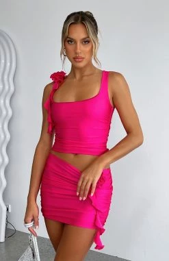 Dancing In The Street Mini Skirt Hot Pink 13 Dancing In The Street Mini Skirt Hot Pink -whitefox shop LOVE WON T WAIT TOP DANCING IN THE STREET MINI SKIRT 211222 02