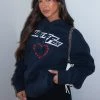 Need To Have It Oversized Hoodie Dark Navy -whitefox shop NEED TO HAVE IT OVERSIZED HOODIE 28.06.23 02