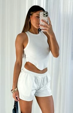 Out Of My Hands Shorts White