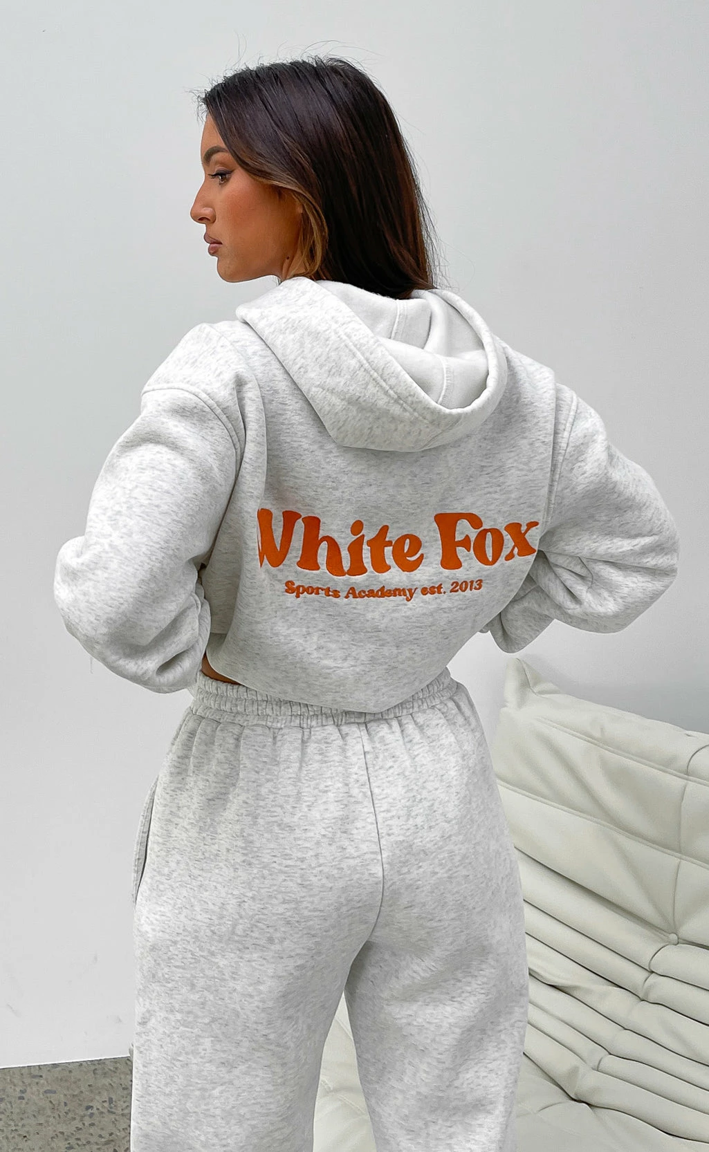 Sports Academy Oversized Hoodie Grey Marle 7 Sports Academy Oversized Hoodie Grey Marle - Image 5